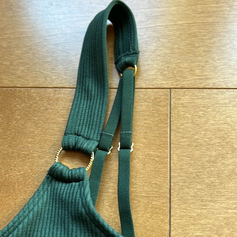 NWOT Aerie Ribbed Seamless Longline Bralette - Picture 2 of 4